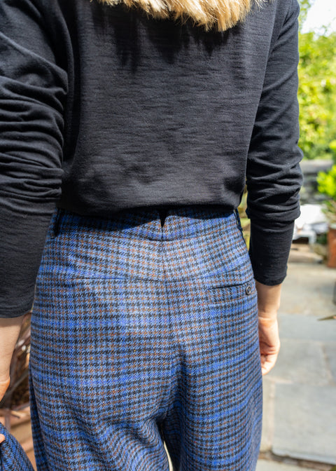 Henrik Vibskov Wool Check Trousers