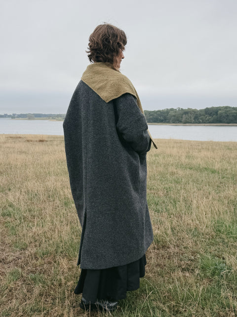 Frida Zazou Long Wool Coat