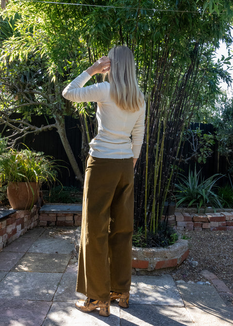 Sula Long Sleeve Textured Tee