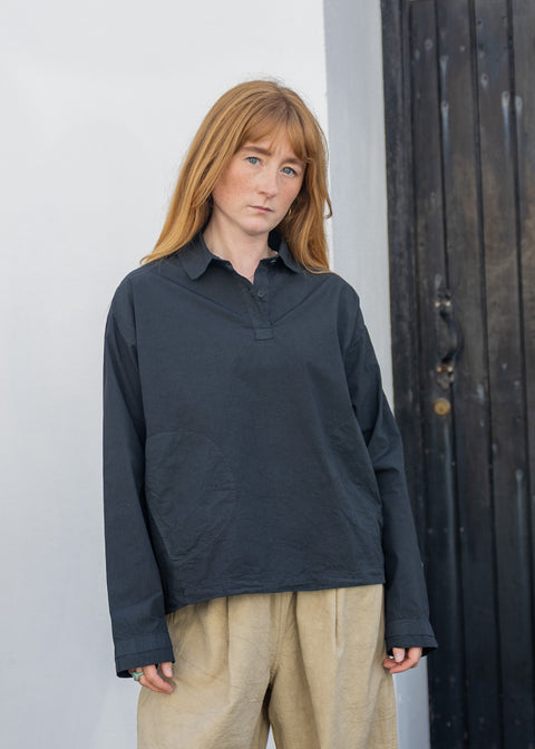 Aequamente Cotton Pocket Shirt