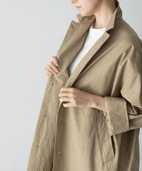 Kagure Lightweight Cotton Coat