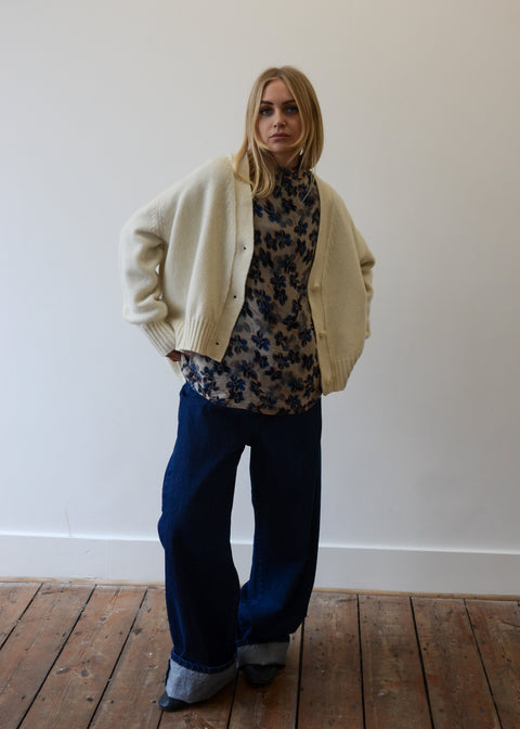 MJ.Watson Oversized Cashmere Cardigan