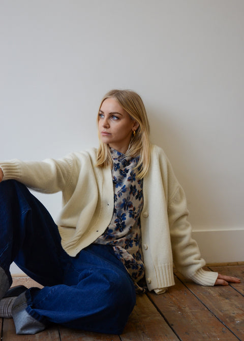 MJ.Watson Oversized Cashmere Cardigan
