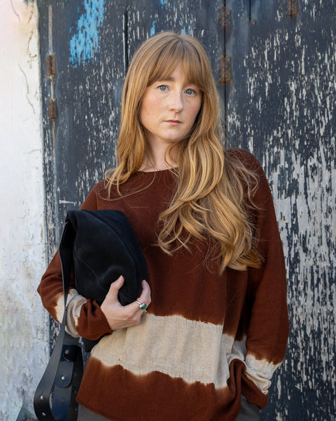 MJ.Watson Tie Dyed Fine Wool Jumper