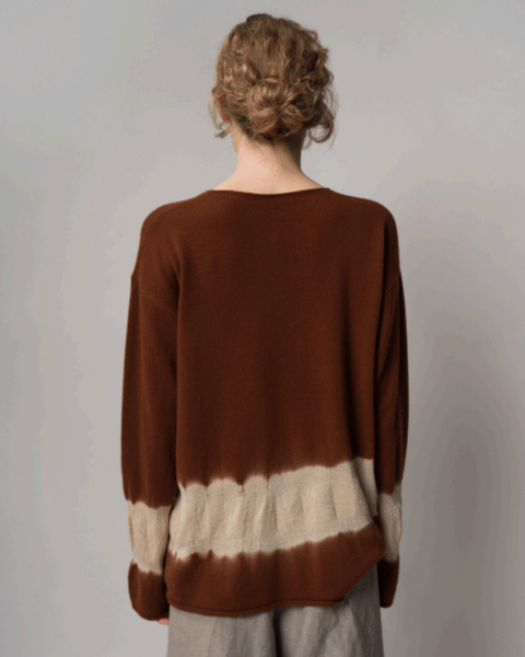 MJ.Watson Tie Dyed Fine Wool Jumper