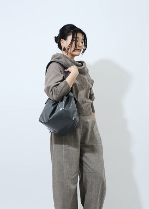 Mate Mono Large Charcoal Bag