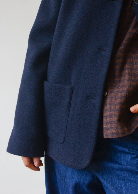 Muku Collarless Jacket