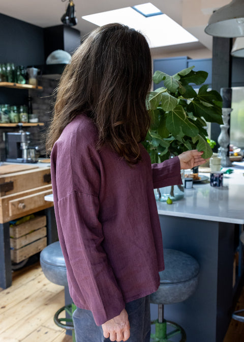 Nygardsanna Shawl Collar Blouse