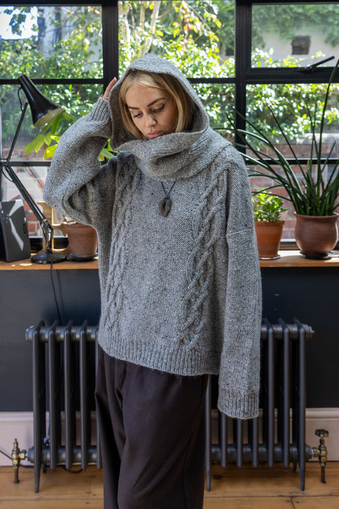 Nygardsanna Hood Shawl