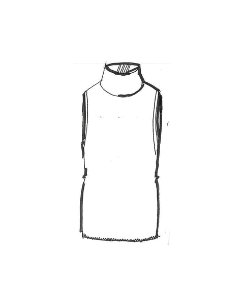 Project AJ117 Roll Neck Sleeveless Top