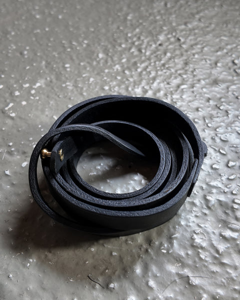 Paula Kirkwood Double Wrap Belt | Black