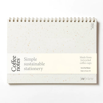 Terrazzo Coffee Notes A4 7 day planner