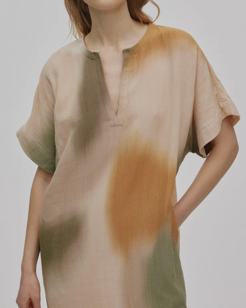 Rabens Saloner Watercolour Column Dress