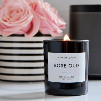 Union of London Rose Oud Medium Candle