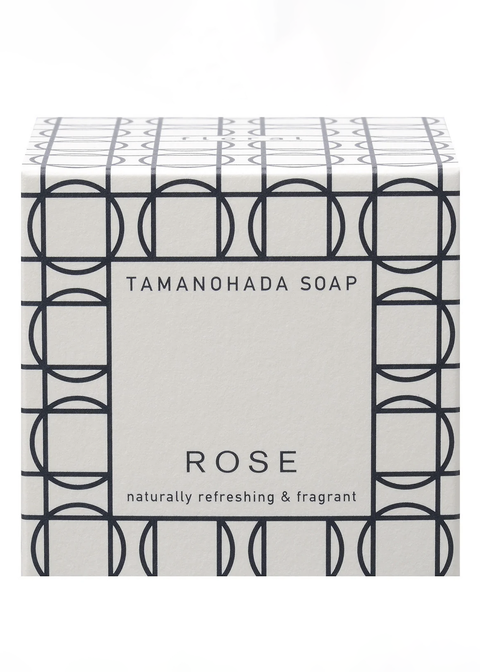 Round Tamanohada Soap | Rose