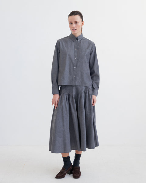 Project AJ117 Pin Tuck Full Skirt