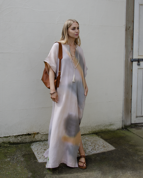 Rabens Saloner Watercolour Column Dress