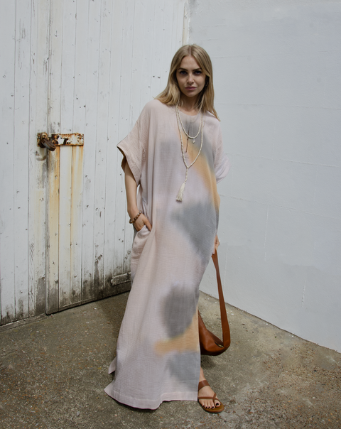 Rabens Saloner Watercolour Column Dress