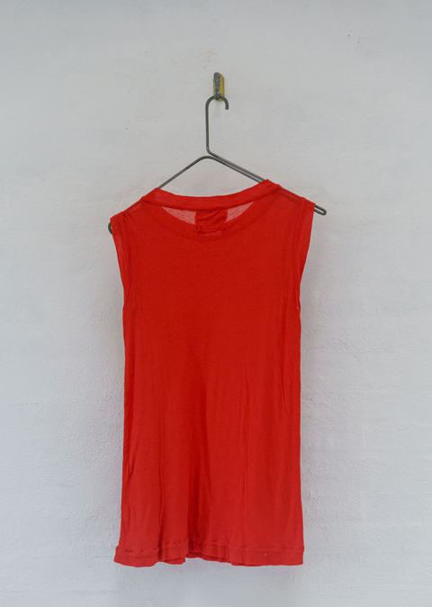 Aequamente Archive Sale Sleeveless Vest Top | Pomodoro