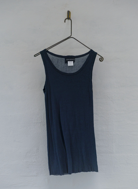 Aequamente Archive Sale Sleeveless Jersey Top | Ghiaccio