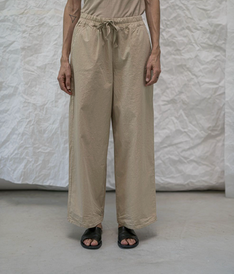 Aequamente Archive Sale Cotton Trousers | Chalk