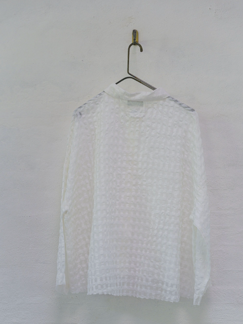Aequamente Archive Sale Long Sleeve Cotton Shirt | Pomodoro