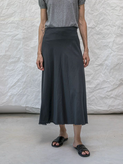 Aequamente Archive Sale Cupro Skirt | Black