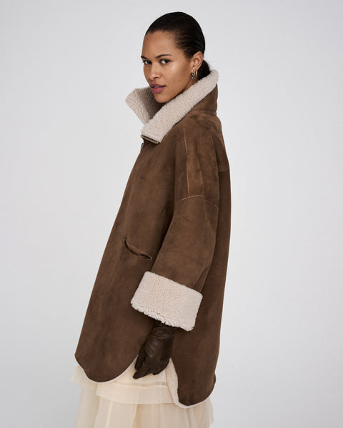 Rabens Saloner Shearling Coat