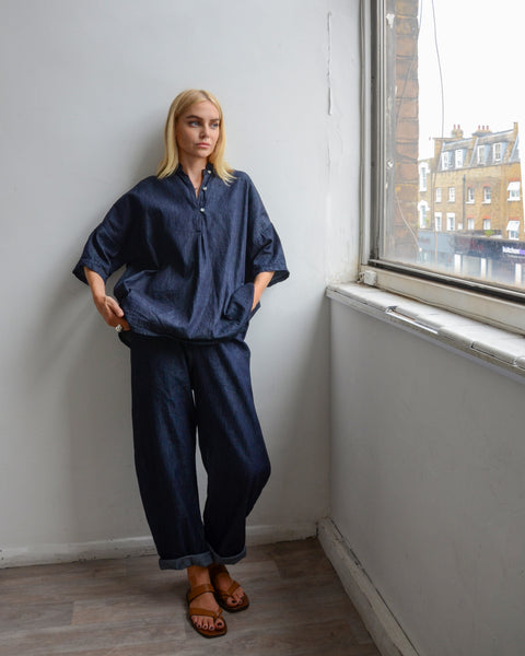 Sula Japanese Denim Everyday Trousers