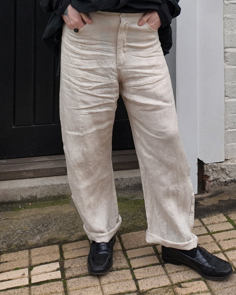 Sula Linen Twill Everyday Trousers