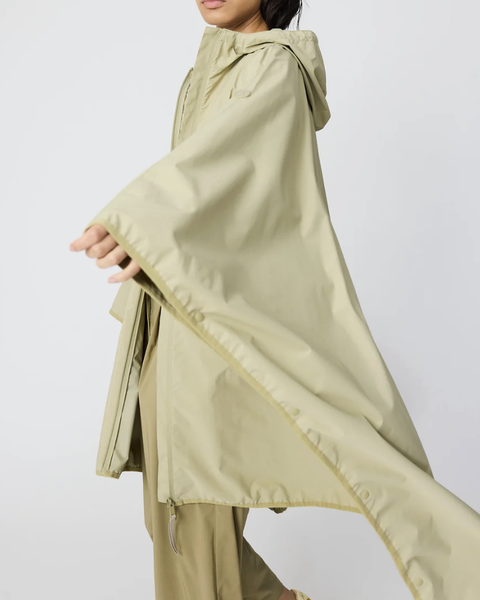 Tanta Oversized Raincape | Stone