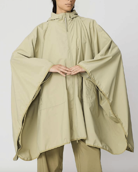 Tanta Oversized Raincape | Stone