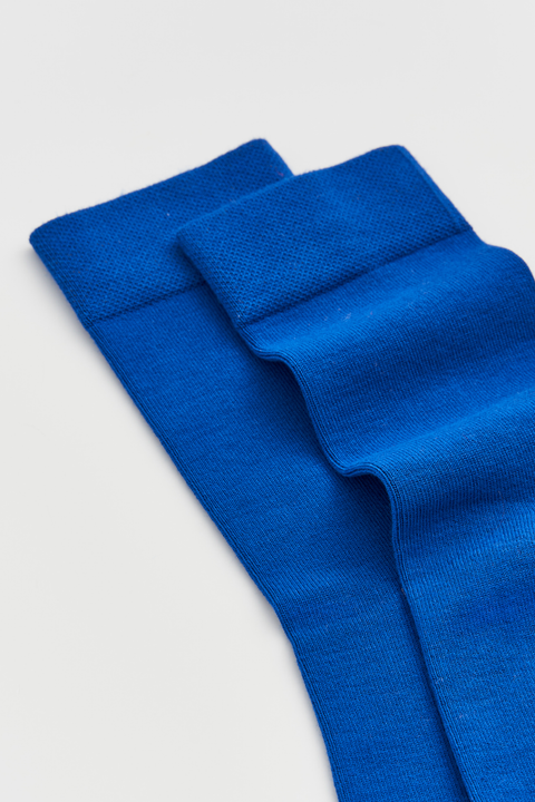 Pairs Strong Blue Bamboo Socks
