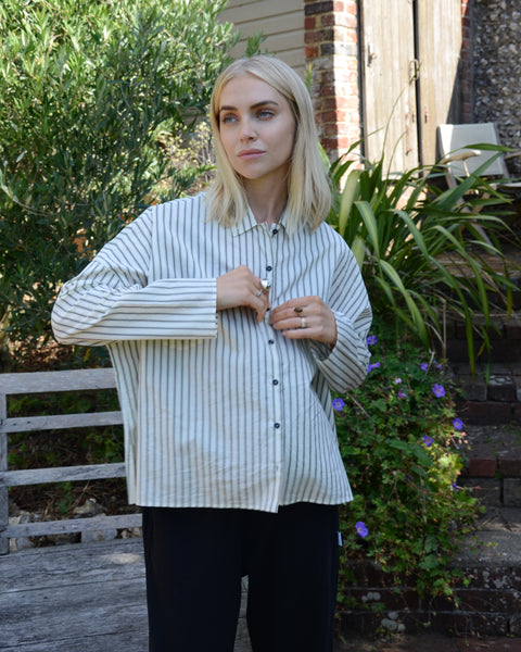 Apuntob Striped Cotton Shirt