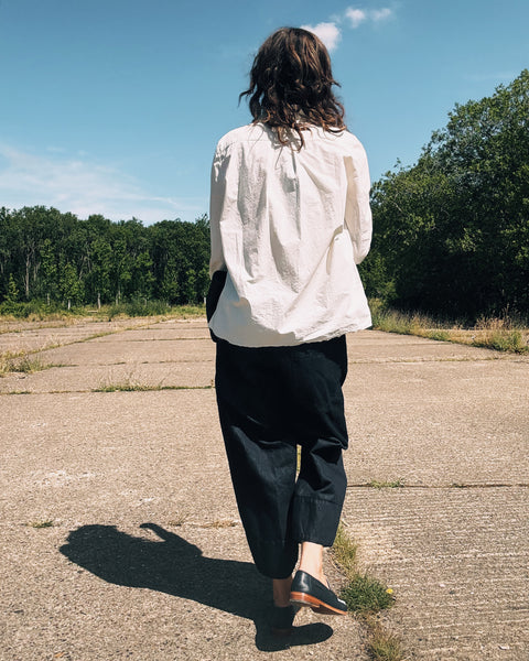 Aquamente Raw Hem Cotton Shirt