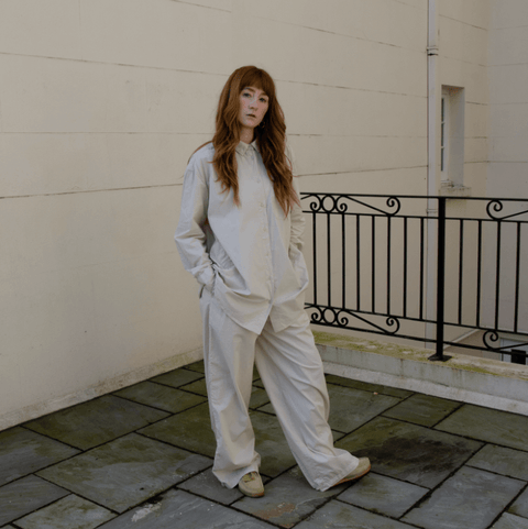 Organic Cotton Wide Drawstring Pants by Project AJ