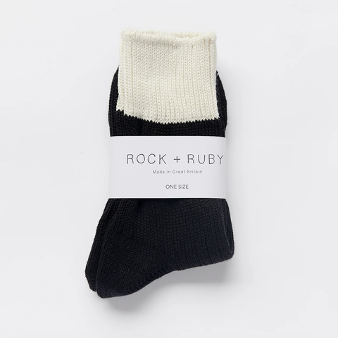 Contrast Cotton Socks