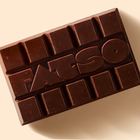 KING'S RANSOM 150g- 60% Dark chocolate vegan chunky bar