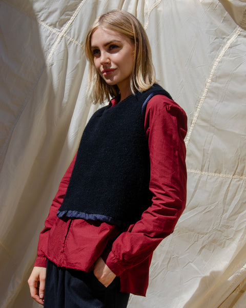 Hannoh Cleo Lace Collar Shirt