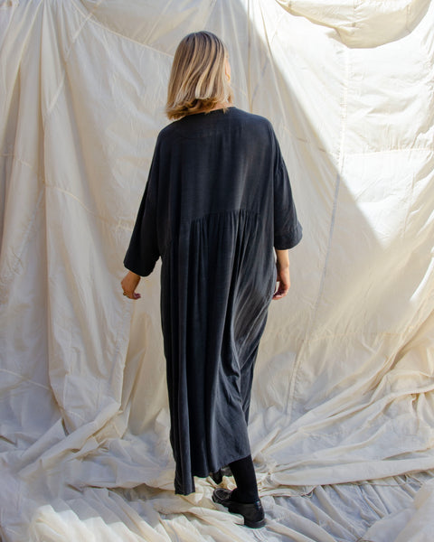 Hannoh Dietje Black Fluid Dress