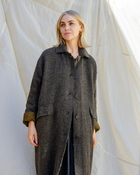 Hannoh Harris Tweed Mabel Coat