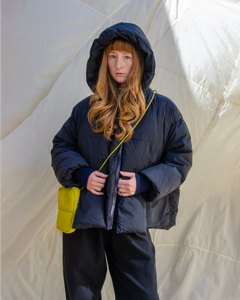 Hannoh Vaya Puffa Jacket With Scarf