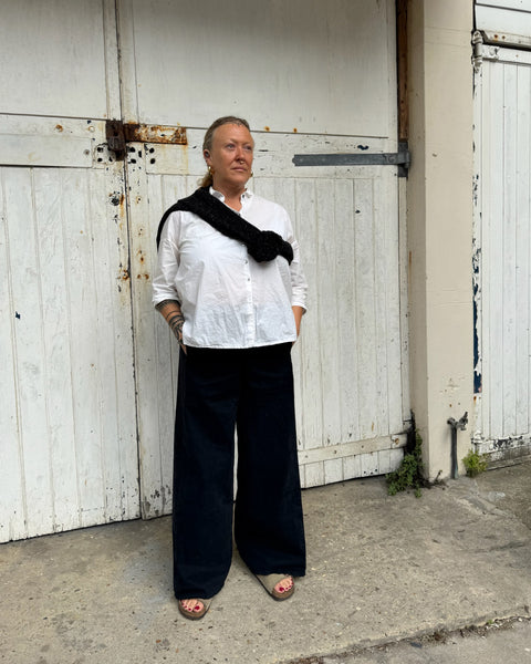 Hannoh Pulcheria Wide Black Pants