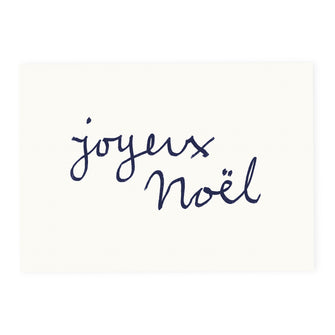 “Joyeux Noel” Postcard