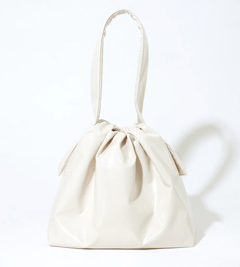 Mate Mono Large Cream Bag