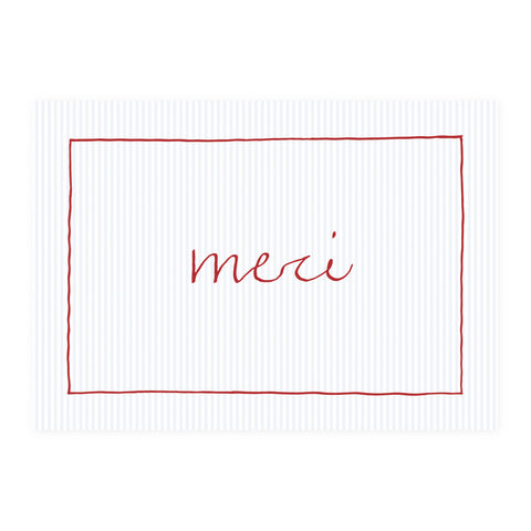 Merci Postcard