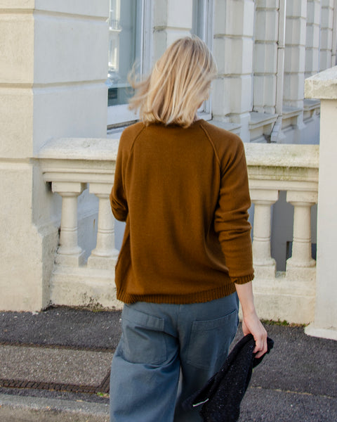 MJ Watson Silk / Cashmere Round Neck Pullover