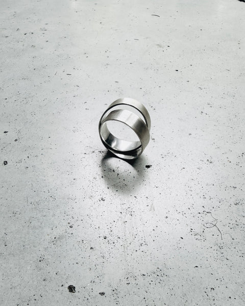 Modernist Sculptural Ring | Silver