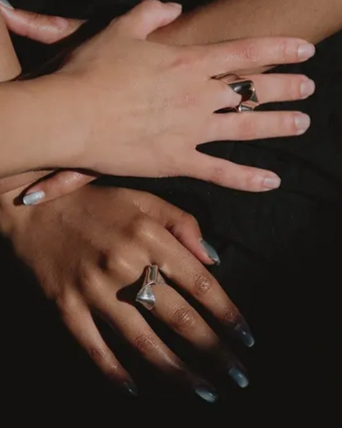 Sculptural Adaptable Ring | Silver