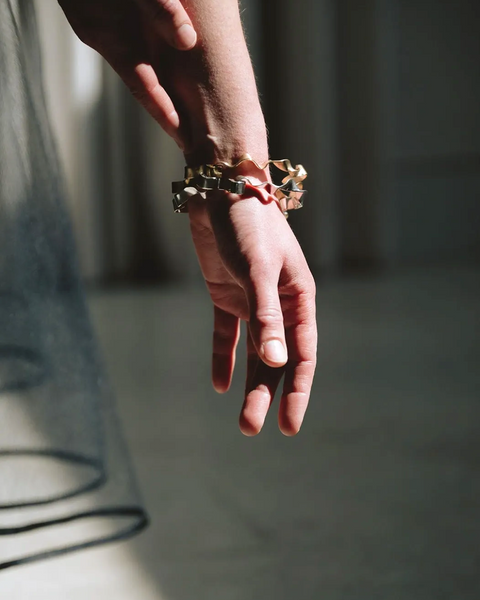 Ribbon Bracelet | Brass